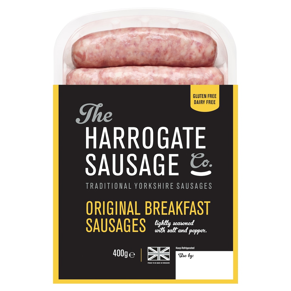 The Harrogate Sausage Co. Breakfast Sausages 400G