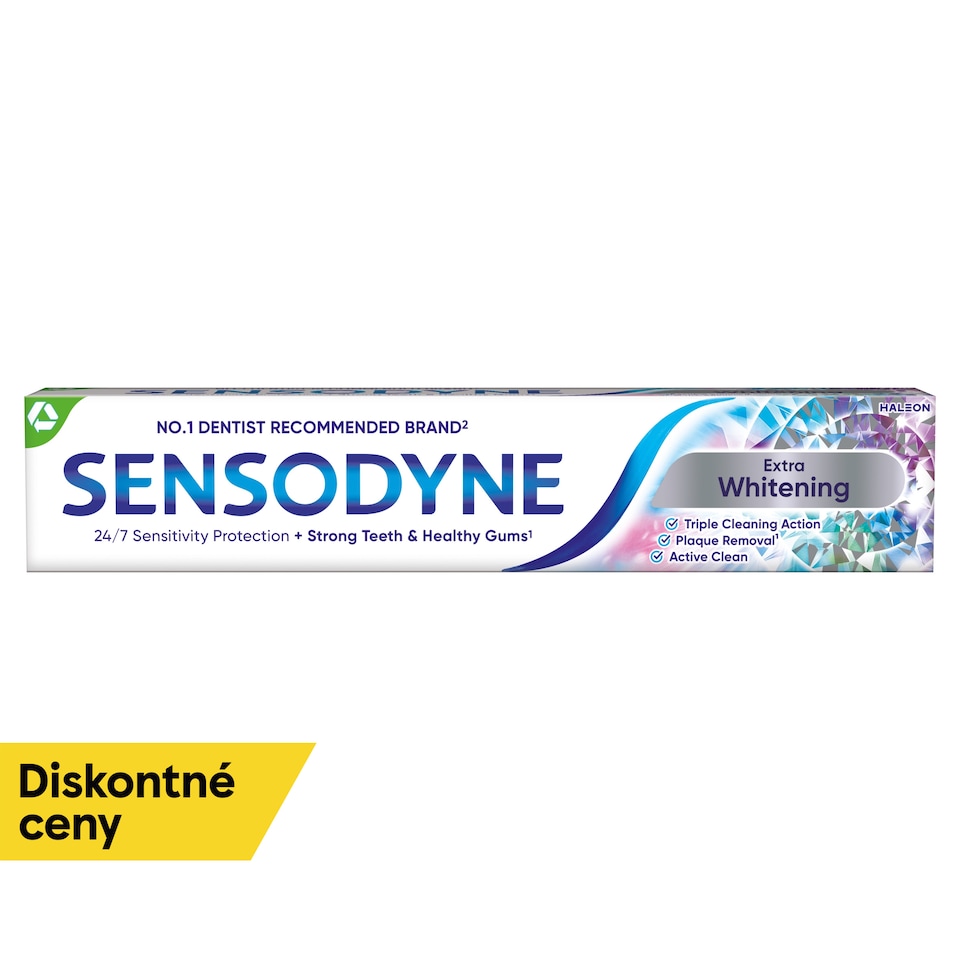 obrázok 1 z Sensodyne Extra Whitening zubná pasta s fluoridom 75 ml