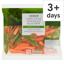 Tesco Chef Vegetable Selection 350G