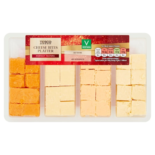 Tesco Cheese Bites Platter 240G Tesco Groceries
