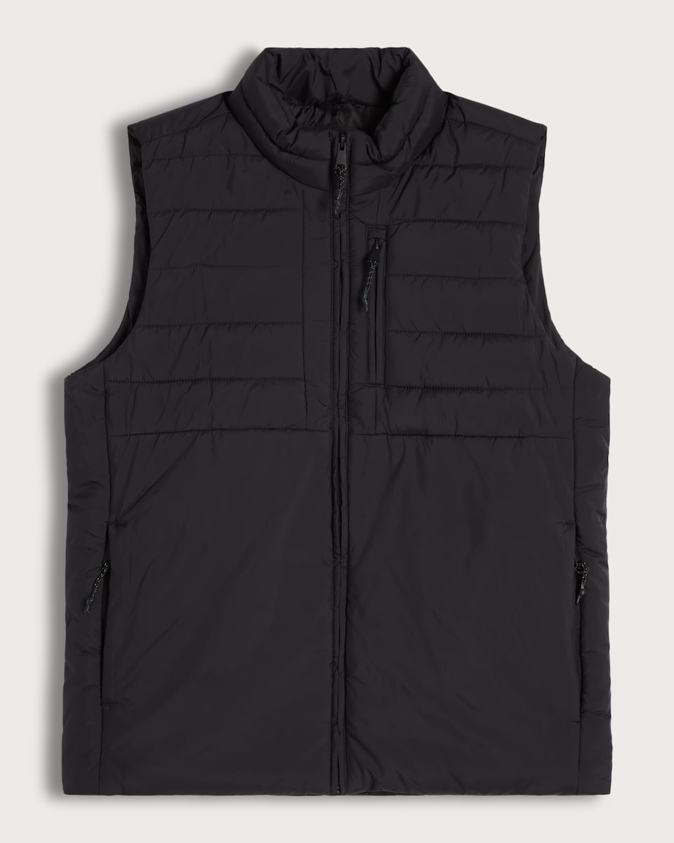 9 Peaks Padded Shower Resistant Gilet in Black