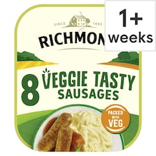 RICHMOND 8 VEGGIE TASTY SAUSAGES 304g