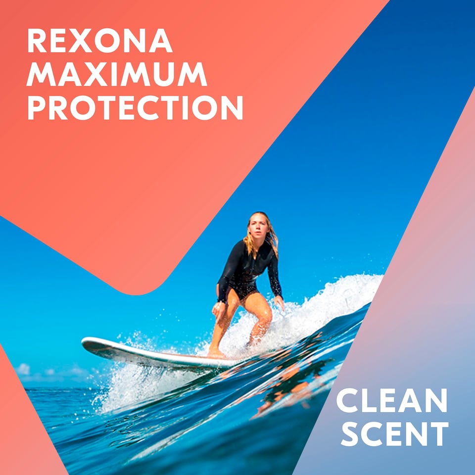 image 1 of Rexona Maximum Protection Clean Scent Antiperspirant Spray 150ml