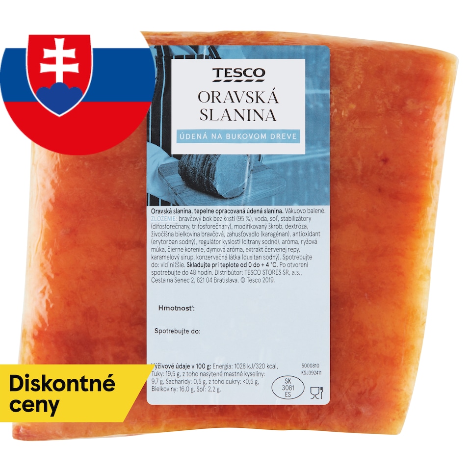 Tesco Oravská slanina