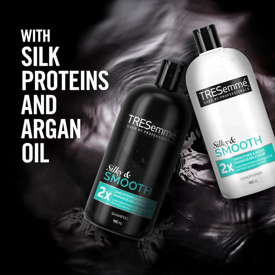 image 1 of Tresemme Smooth Salon Silk Shampoo 900Ml