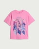 image 4 of K-Pop Demon Hunters Pure Cotton T-Shirt in Pink