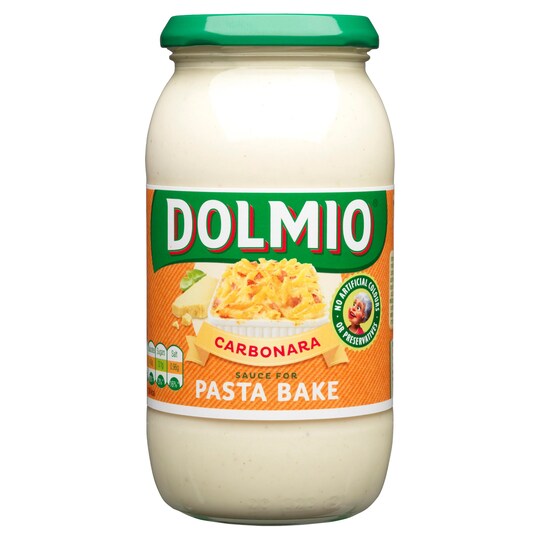 Dolmio Pasta Bake Carbonara Pasta Sauce 480G Tesco Groceries