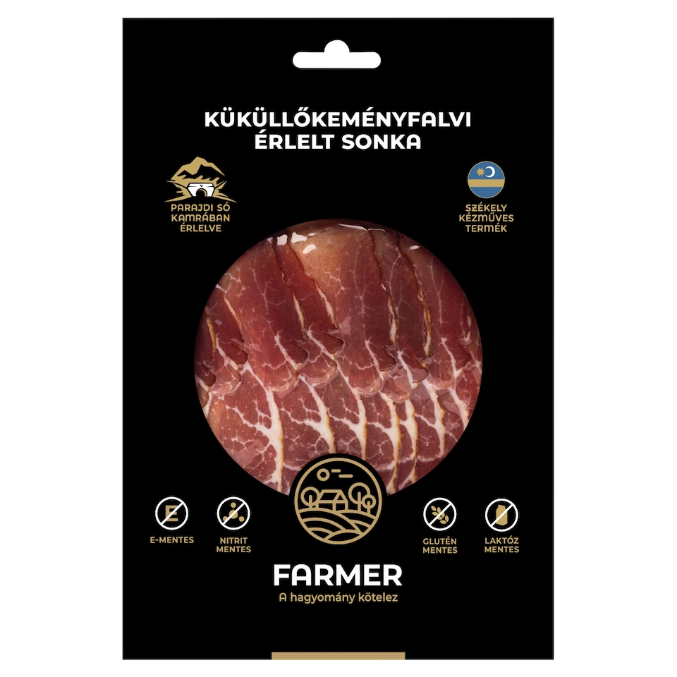 Farmer Küküllőkeményfalvi érlelt sonka 100 g