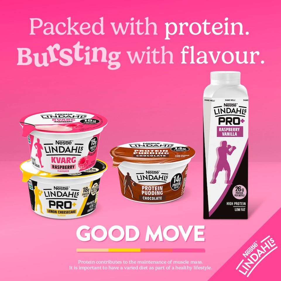 image 1 of Lindahls Kvarg - Raspberry 150g