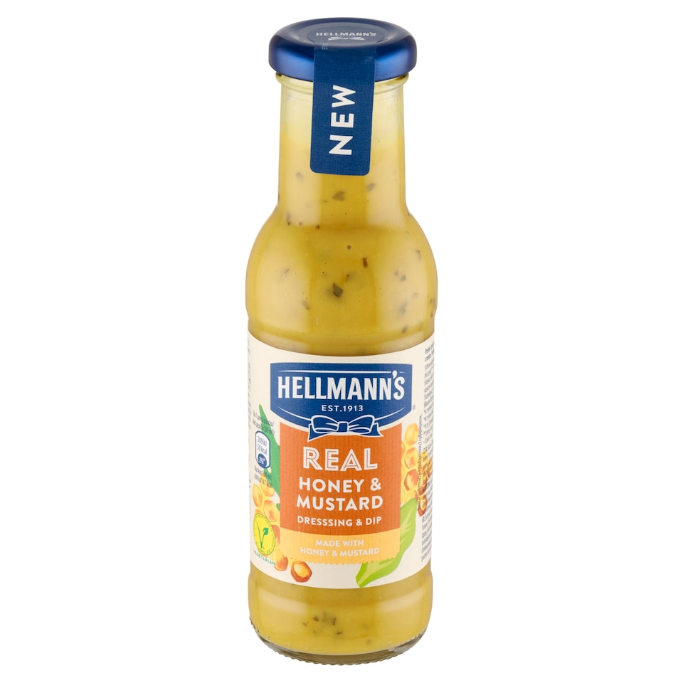 image 1 of Hellmann's Real Honey & Mustard Dressing & Dip 250 ml