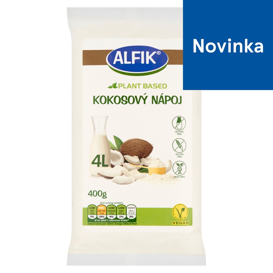 Alfik Kokosový nápoj 400 g