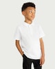 image 2 of F&F School Boys 3-Pack Pure Cotton Regular Fit Polo Shirts in White