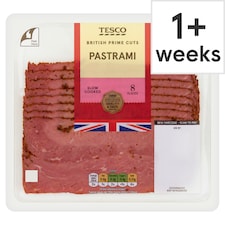 Tesco British Pastrami Slices 100g
