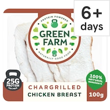 Green Farm Sliced Chargrilled Chicken Breast Slices 100g