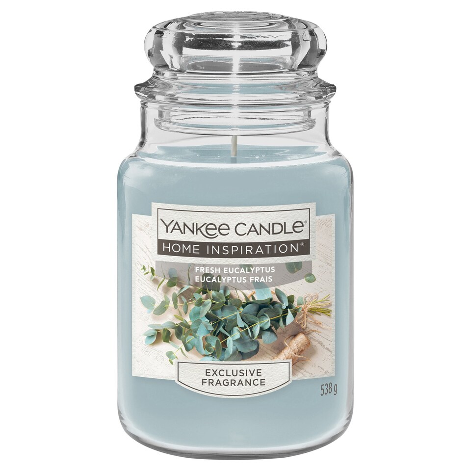 Yankee Fresh Eucalyptus Candle 538G Tesco Groceries