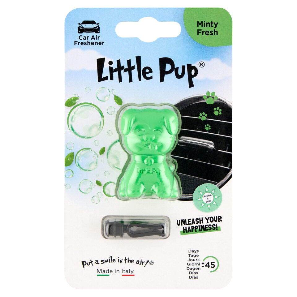 Little Pup Minty Fresh osvěžovač vzduchu do auta 12g