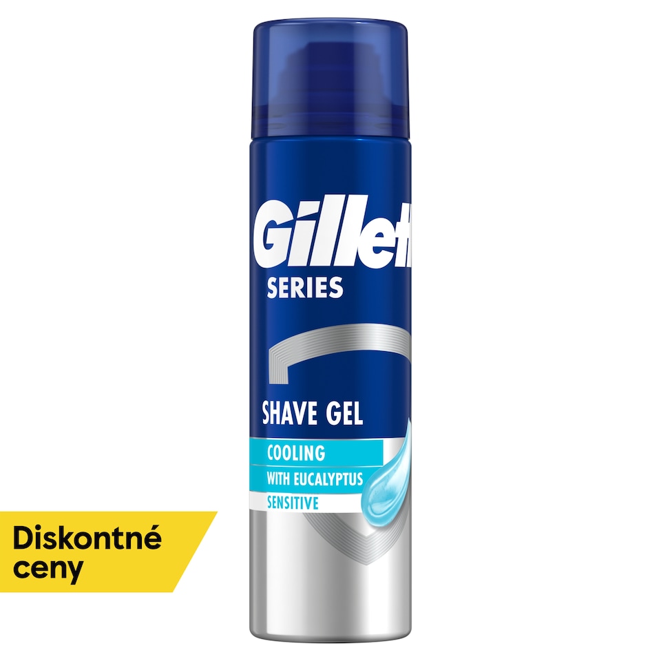 obrázok 1 z Gillette Series Chladivý Gél Na Holenie S Eukalyptom, 200ml