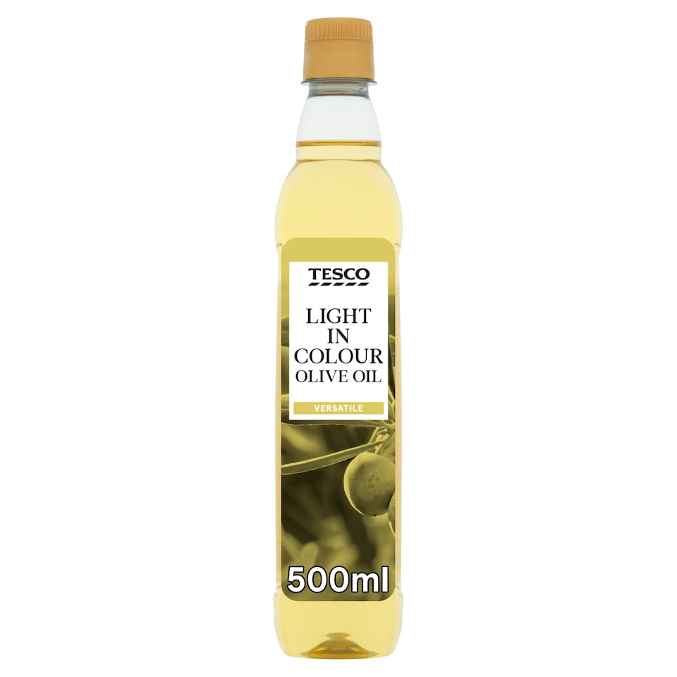 Tesco Light In Colour Olive Oil 500Ml