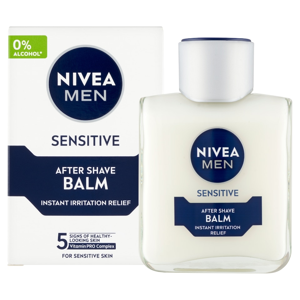 NIVEA MEN Sensitive after shave balzsam 100 ml  1. kép