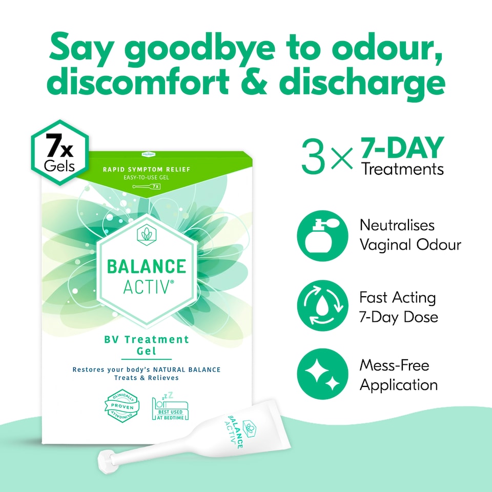 image 1 of Balance Activ BV Treatment Vaginal Gel 7 x 5ml