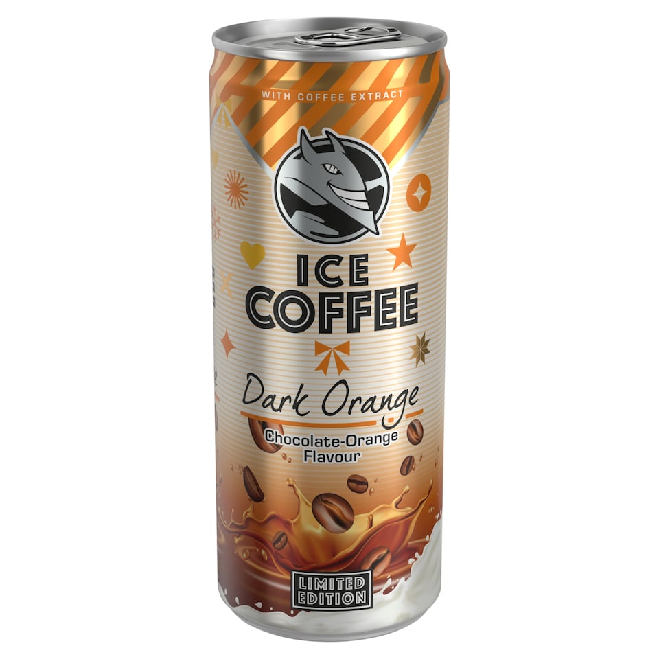 Ice Coffee Dark Orange UHT csokoládé- és narancsízű zsírszegény ital kávékivonattal 250 ml