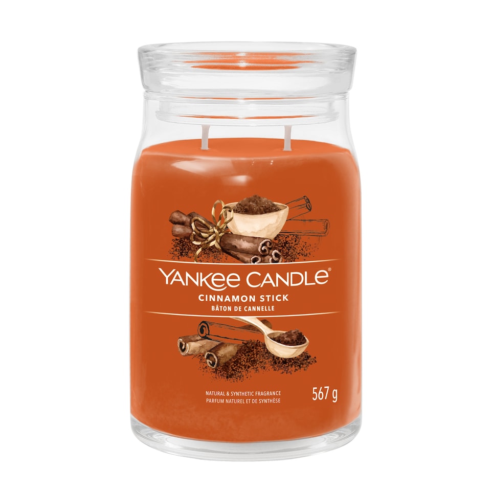image 1 of Yankee Candle Signature Large Jar Cinnamon Stick 567g