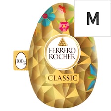 FERRERO ROCHER CLASSIC MILK CHOCOLATE EGG 100 g