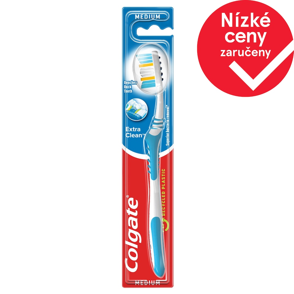 Obrázek 1 pro produkt Colgate Extra Clean zubní kartáček střední 1ks