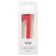 image 1 of Ginger Ray Rainbow Number 1 Candle