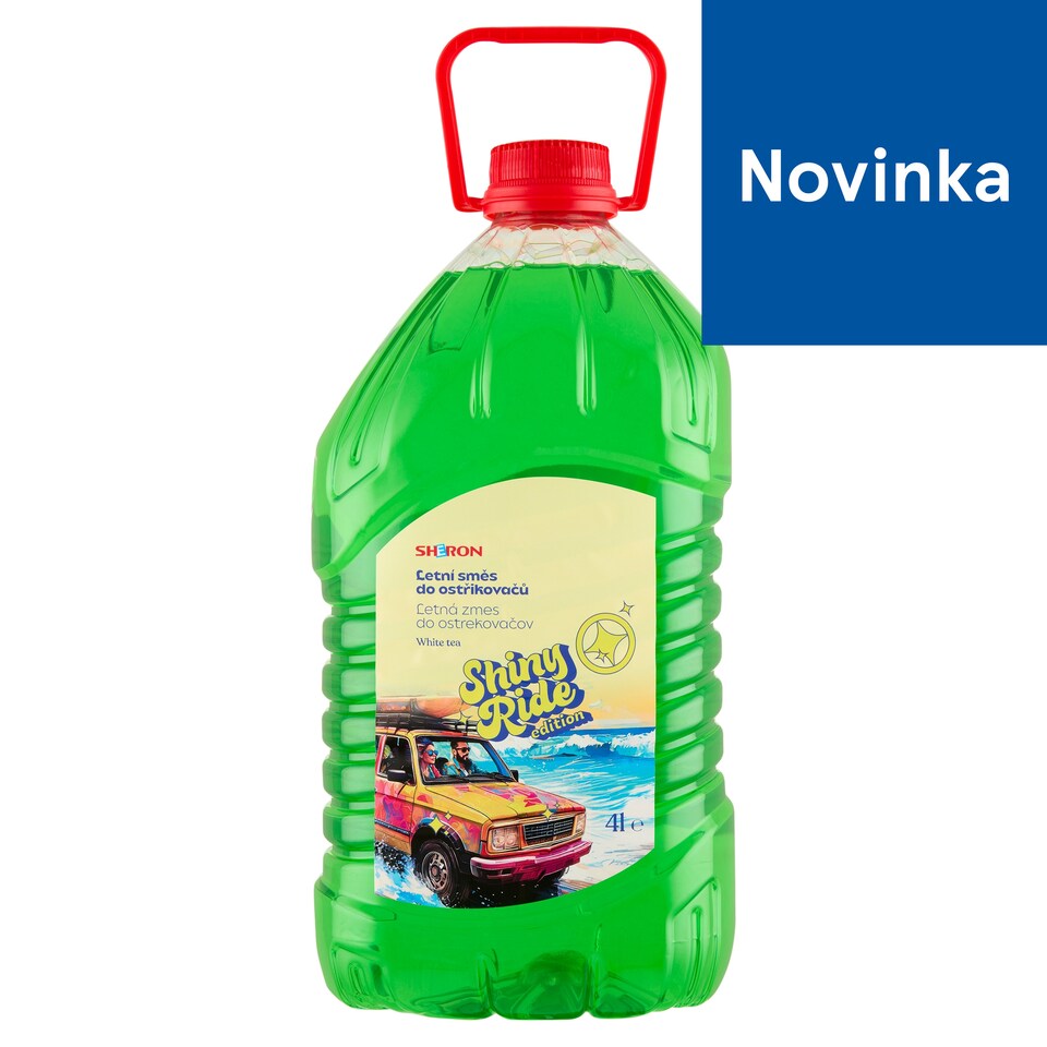 Sheron Shiny Ride Summer Washer Fluid with White Tea Scent 4 L