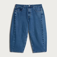 F&F Barrel Leg Jeans in Navy