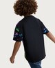 image 3 of F&F Boys Pure Cotton Game Over Football Print Oversized T-Shirt in Multi Black