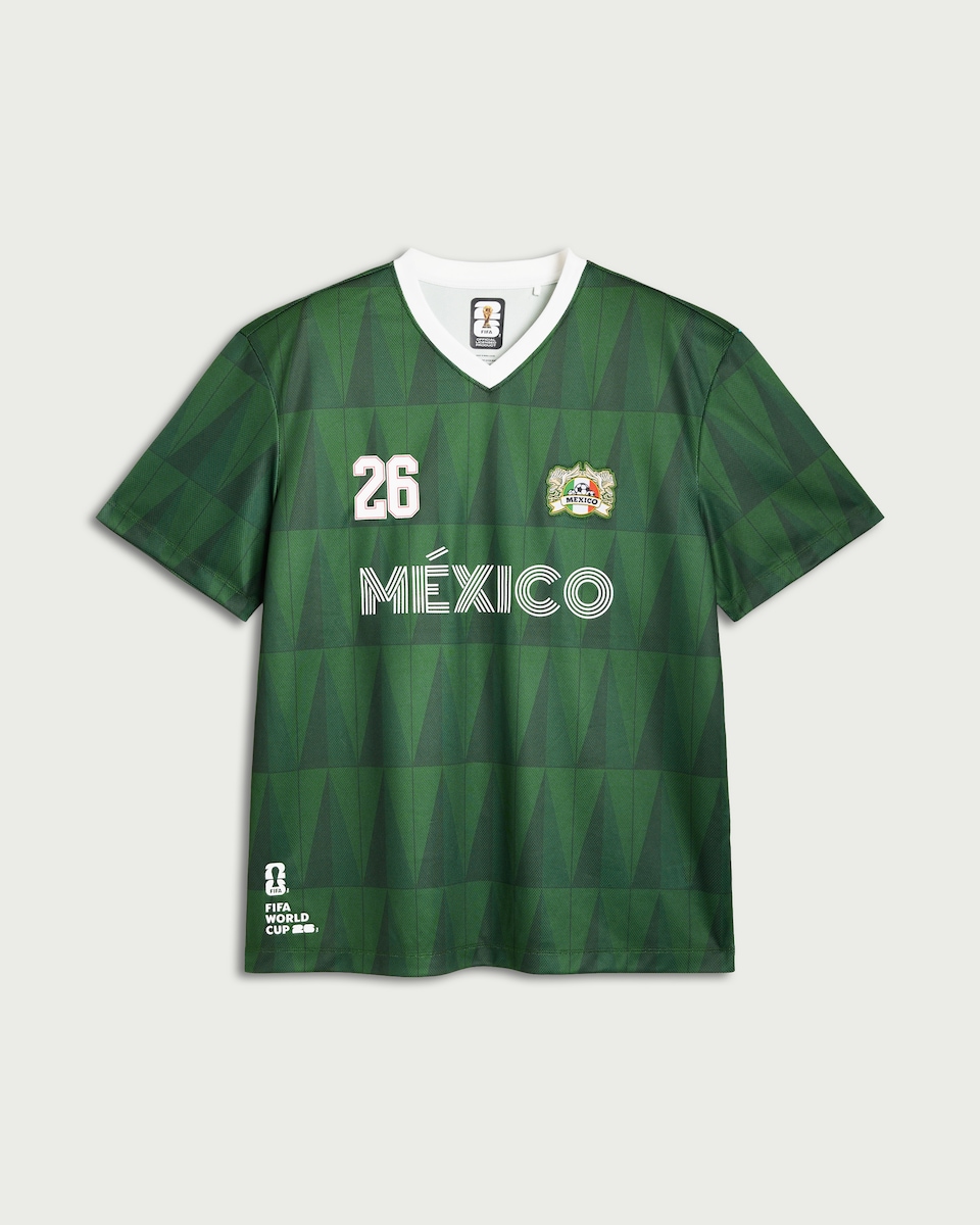 image 1 of Mexico Fifa World Cup T-shirt in Green
