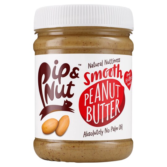 Pip And Nut Smooth Peanut Butter 225G Tesco Groceries