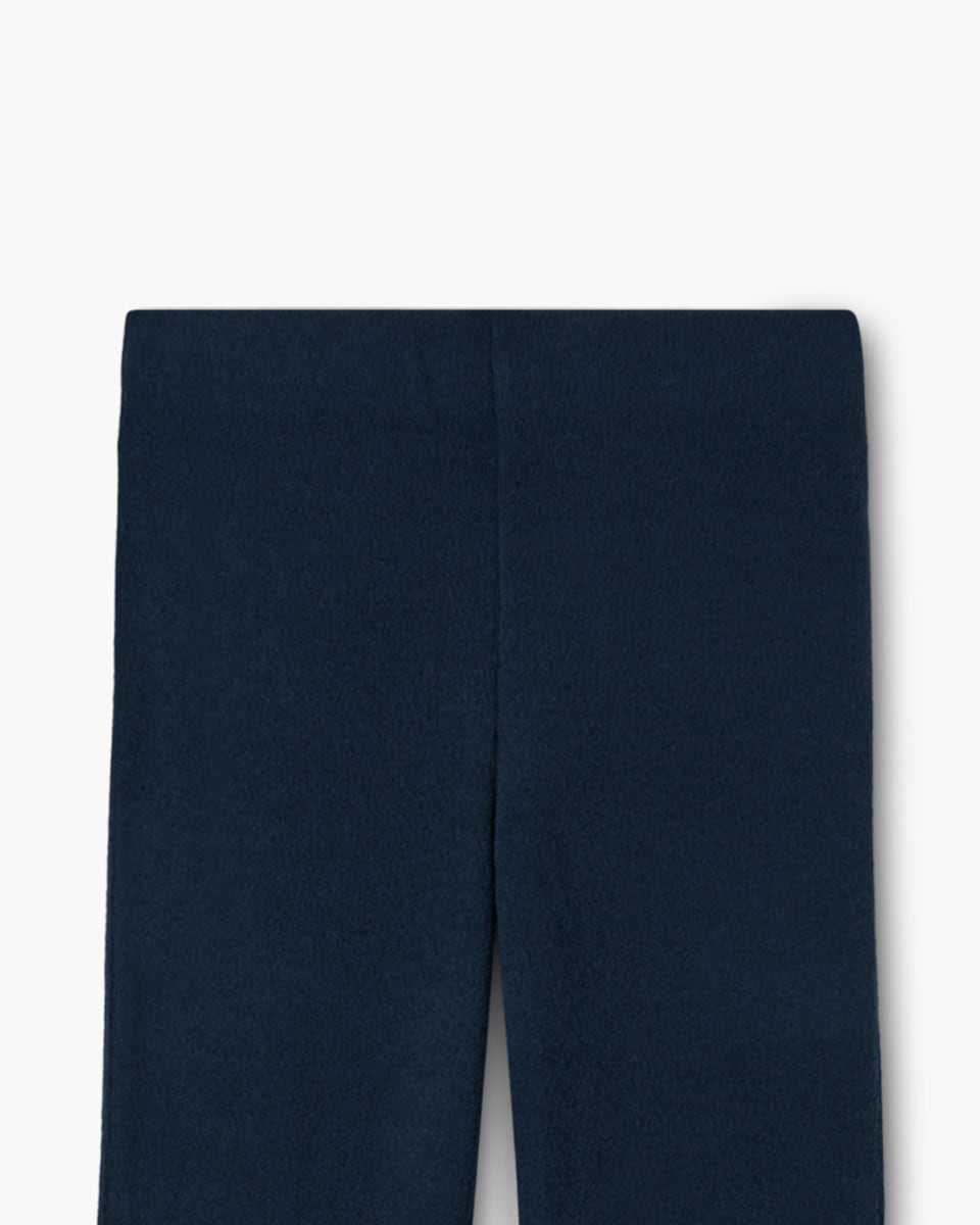 image 1 of F&F Girls Bow Detail Top and Trousers Set in Navy