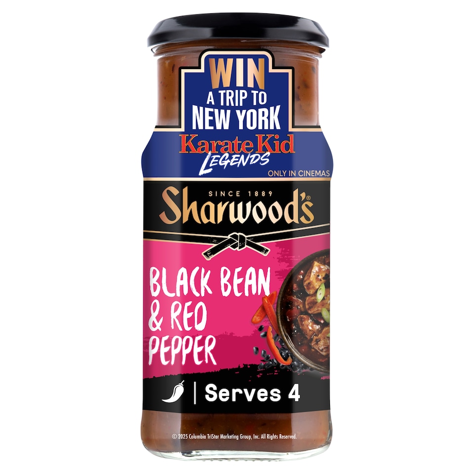 image 1 of Sharwood's Blackbean & Red Pepper Sauce 425G