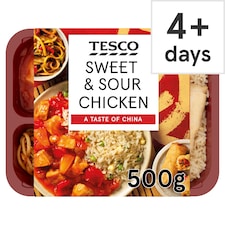 Tesco Sweet & Sour Chicken Meal For One 500G