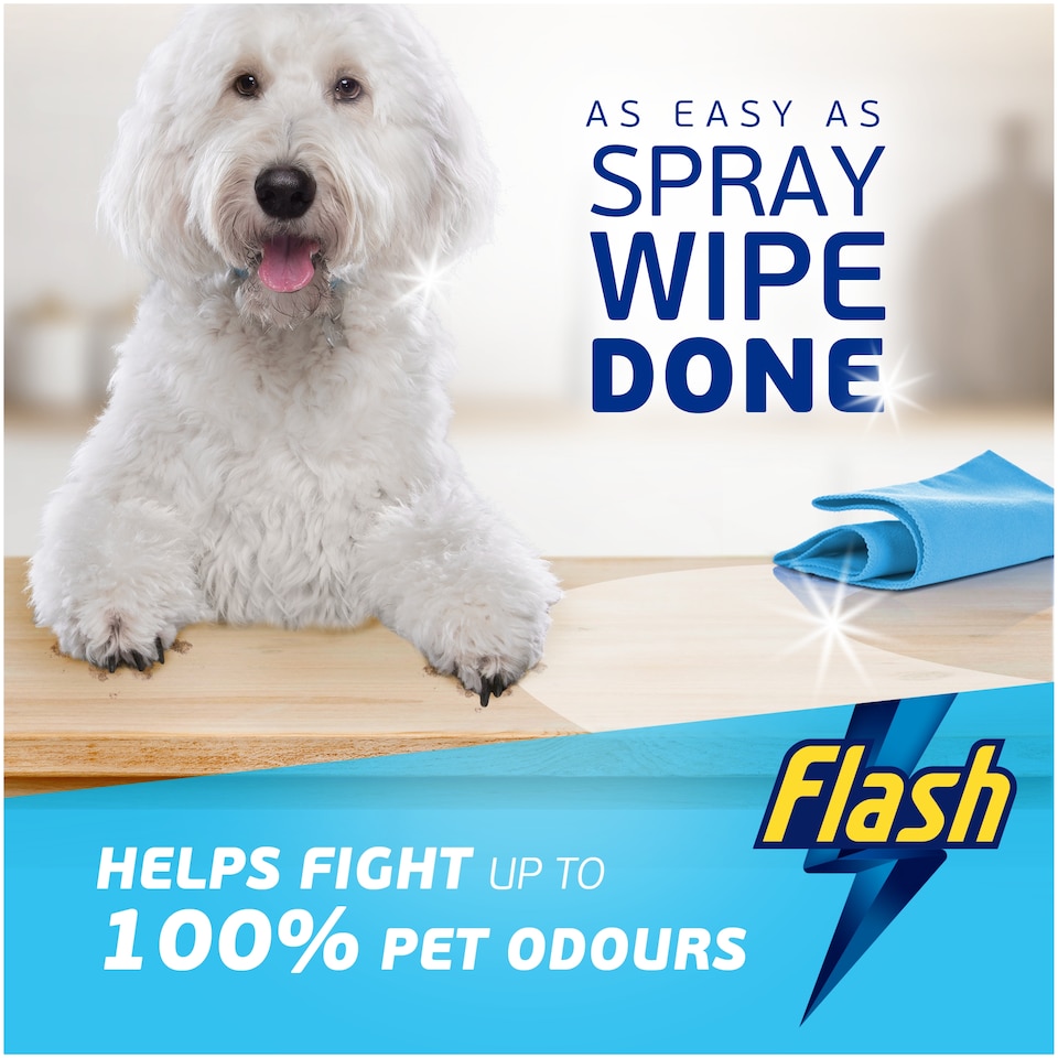 image 1 of Flash Spray Wipe Done Multi-Pawpose 800ml