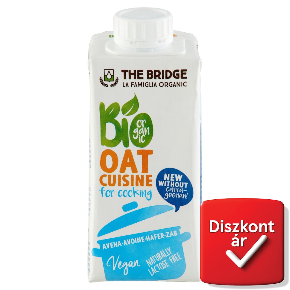 The Bridge BIO UHT zabkrém főzéshez 200 ml