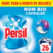 Persil Non Bio 3 in 1  Laundry Detergent Capsules 26washes 548.6g