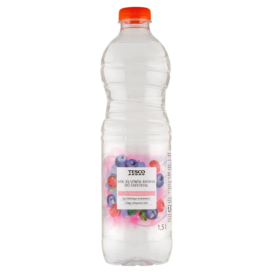 Tesco Non-Carbonated Blueberries and Cranberries Flavoured Soft Drink 1,5 l