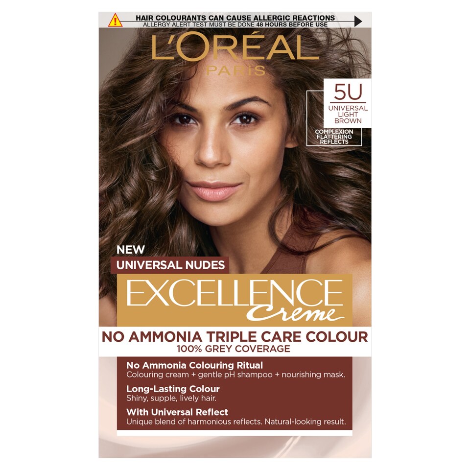 image 1 of L'Oreal Paris Excellence Universal Nudes 5U Light Brown Permanent Hair Dye