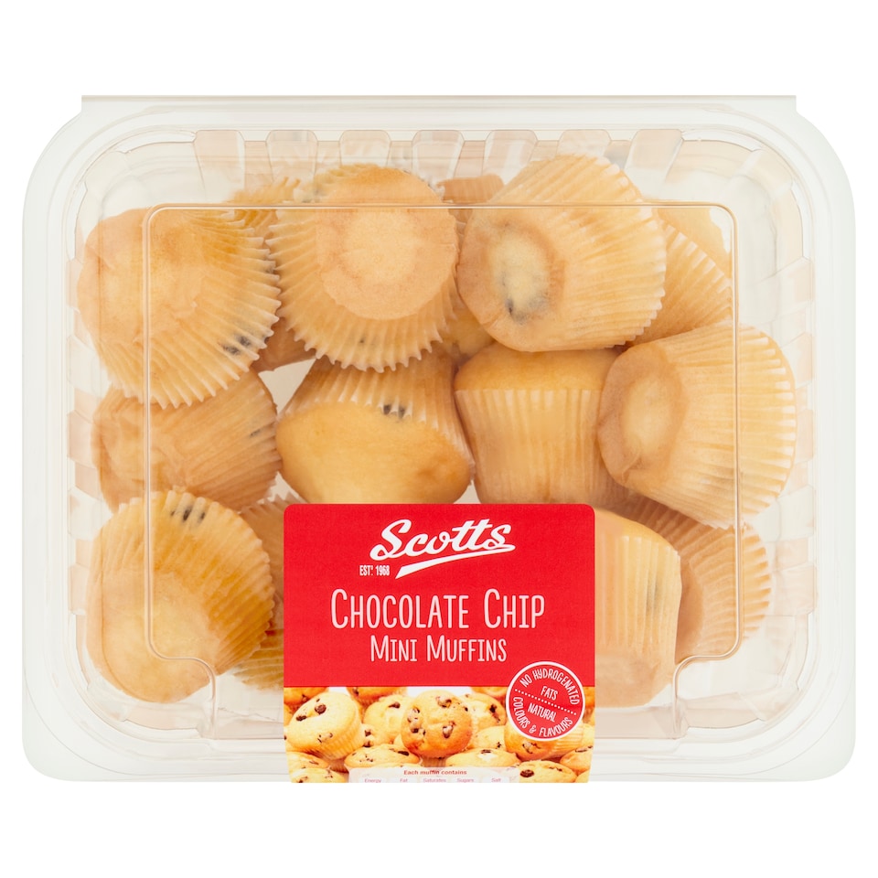 Scotts Chocolate Chip Mini Muffins 375G
