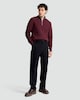 image 1 of F&F Cotton Rich Straight Leg Chino Trousers  in Black