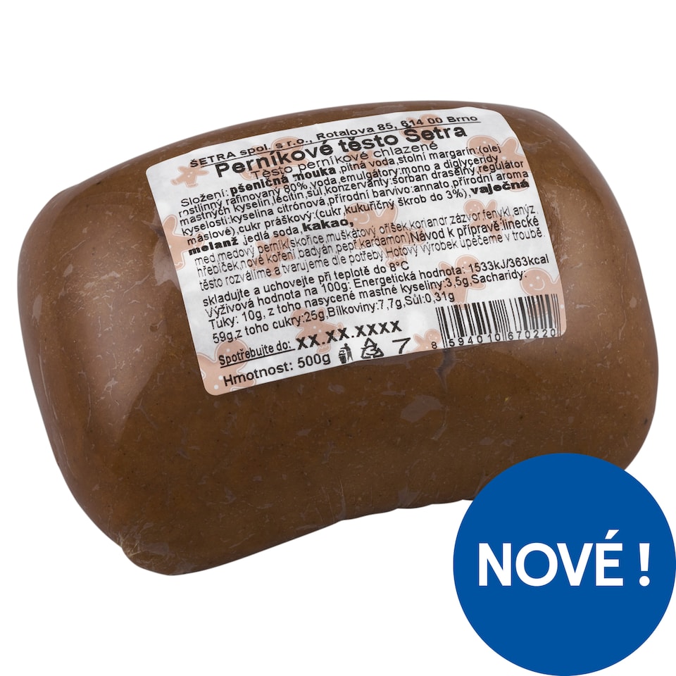 Šetra Gingerbread Dough 500g