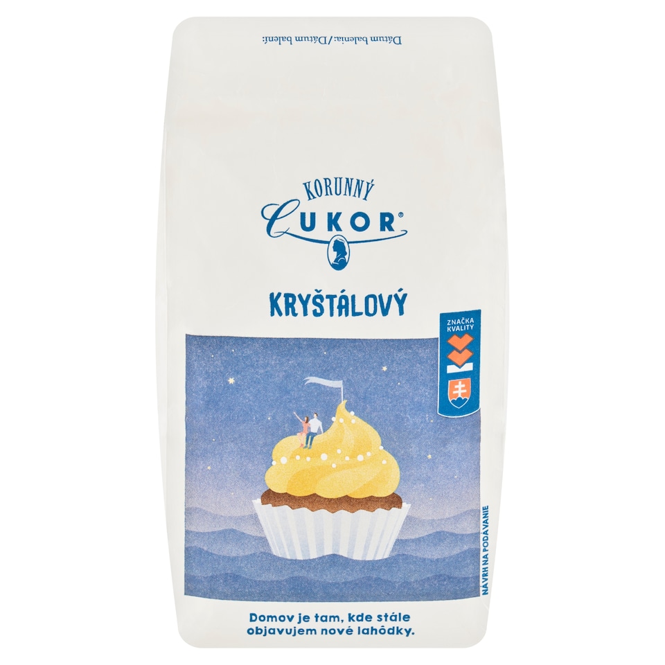 obrázok 1 z Korunný Cukor Kryštálový 1000 g