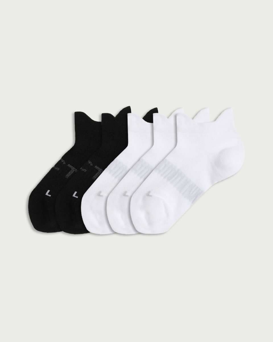 F&F Active Boys 5-Pack Trainer Socks in Multi