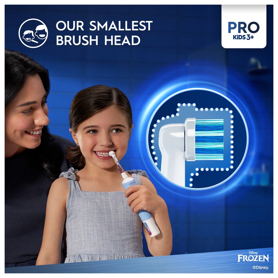 image 1 of Oral-B Pro Kids 3+ Disney Frozen Electric Toothbrush