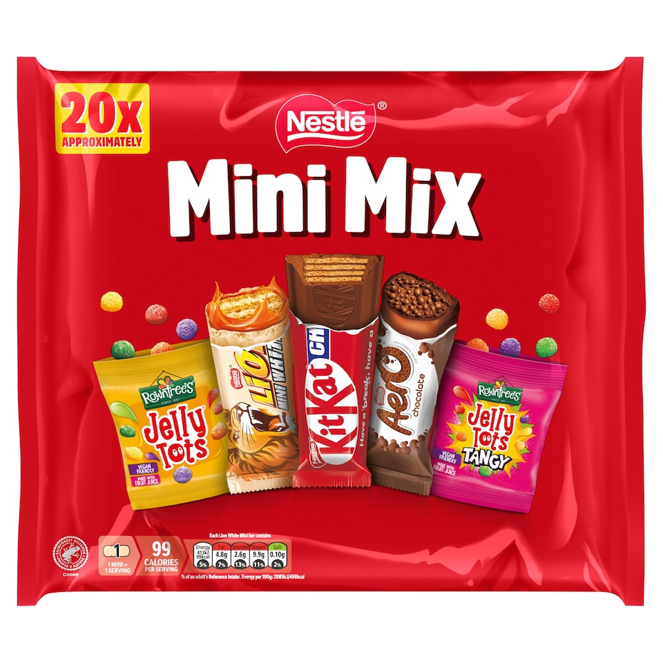 image 1 of Nestle Mini Mix Selection Box 296g
