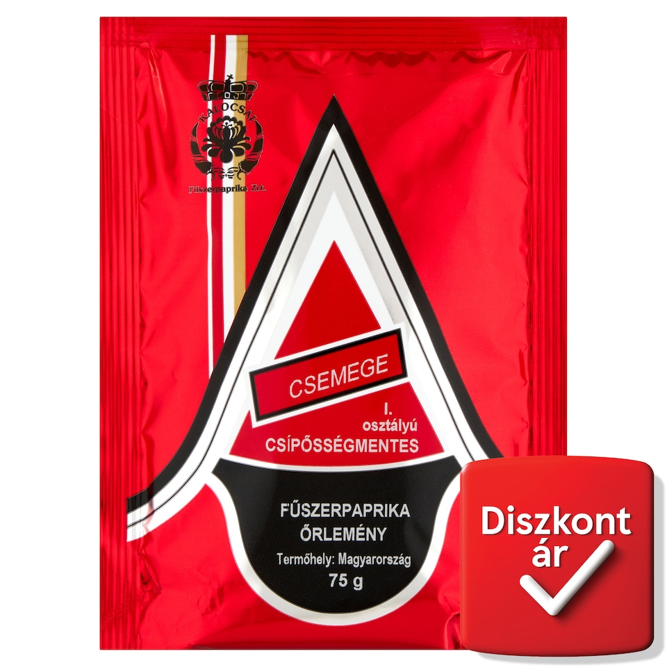 Kalocsai csemege I. osztályú csípősségmentes fűszerpaprika őrlemény 75 g